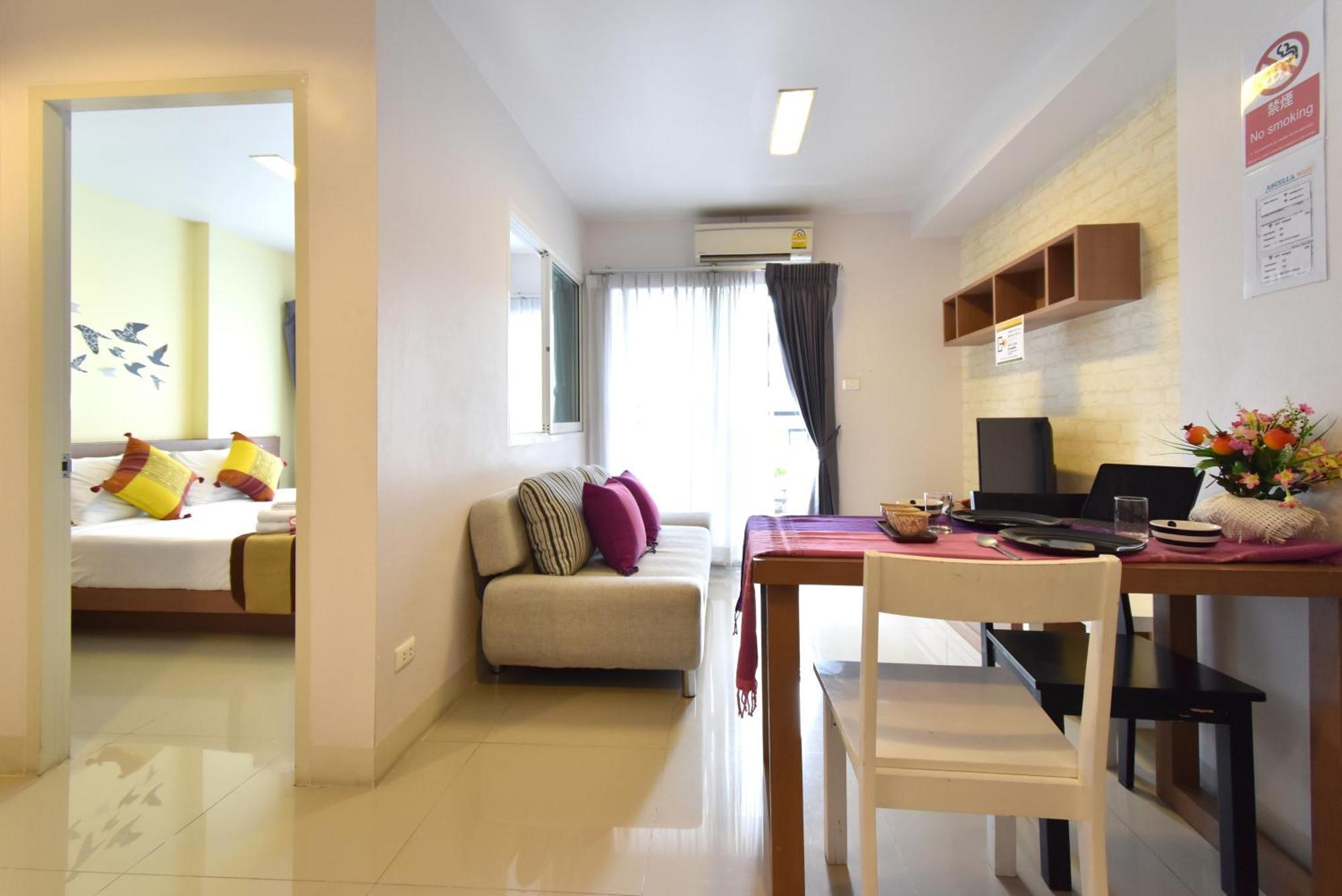 Апартаменти Ascella Sukhumvit 38 Бангкок Екстер'єр фото